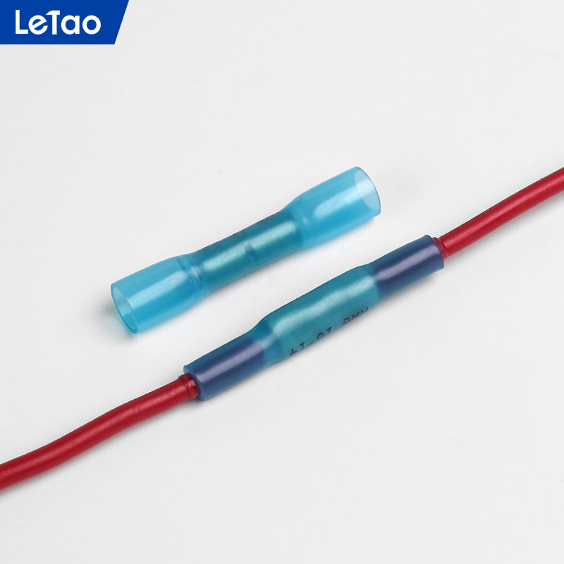 sst免压防水焊锡环热缩管bht快速接线端子中接套管