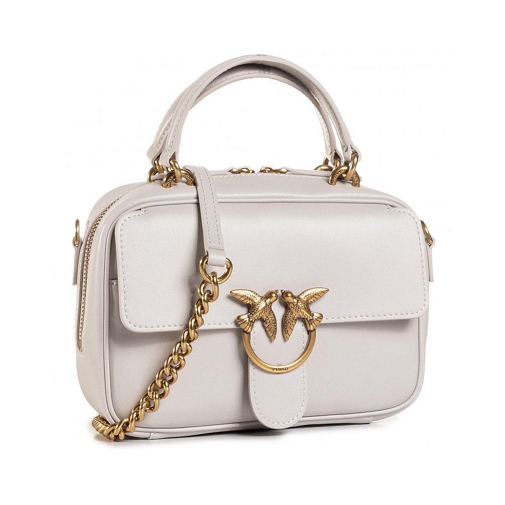 香港直邮pinko品高新款mini单肩斜挎手提燕子女士包袋