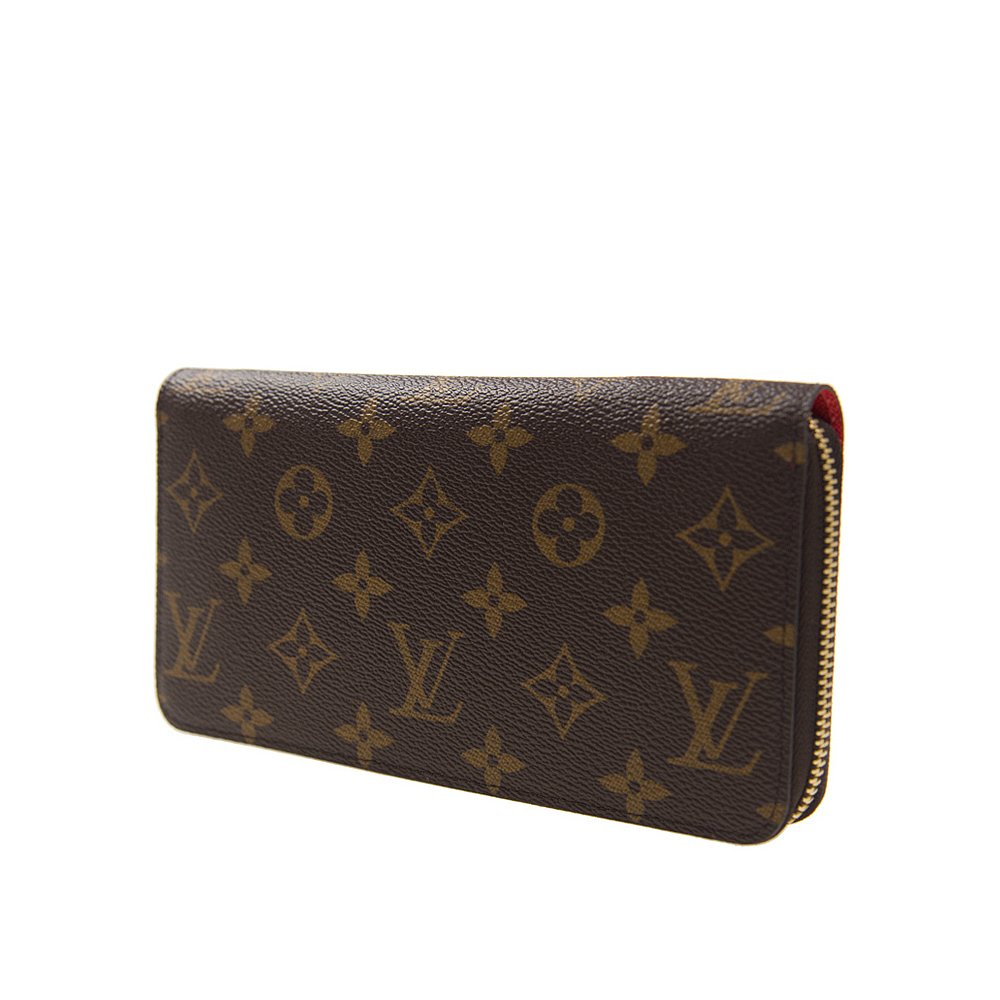香港直邮louisvuitton路易威登女士长款咖色钱包m41896钱包