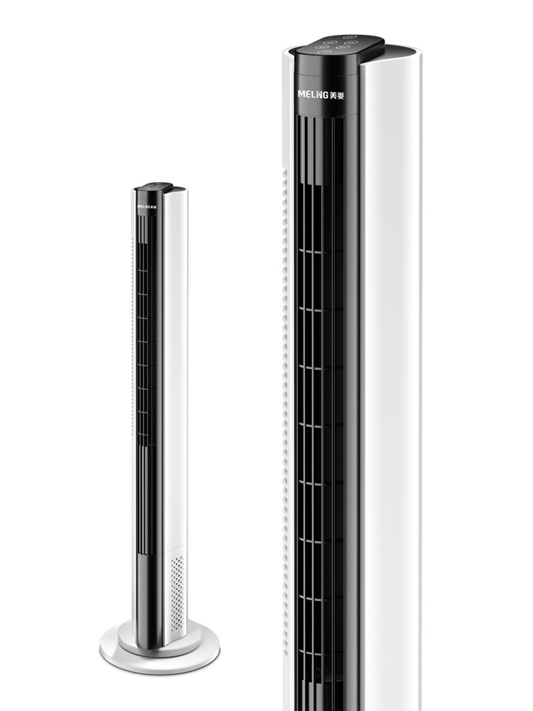 美菱电风扇家用塔落地扇摇头无叶塔式静音立式宿舍塔扇