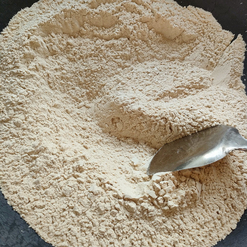 南通特产焦屑油茶配料农家土灶现炒小麦面粉其它粮食