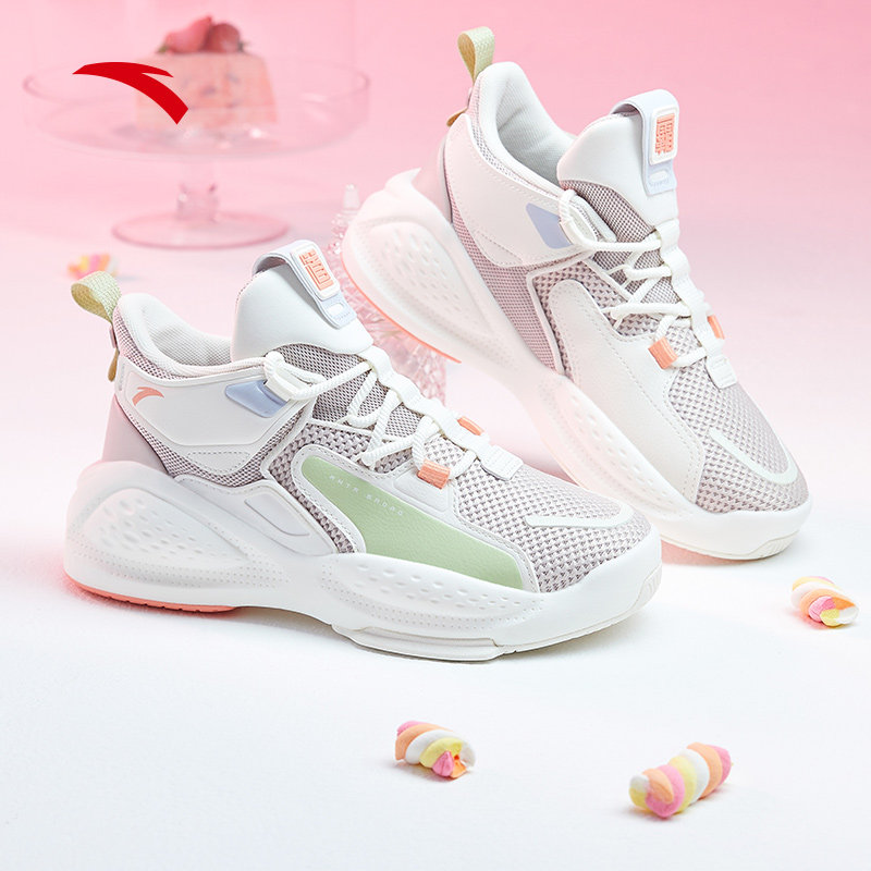 安踏女鞋小白鞋女士板鞋运动鞋女官旗舰2021新款运动休闲鞋