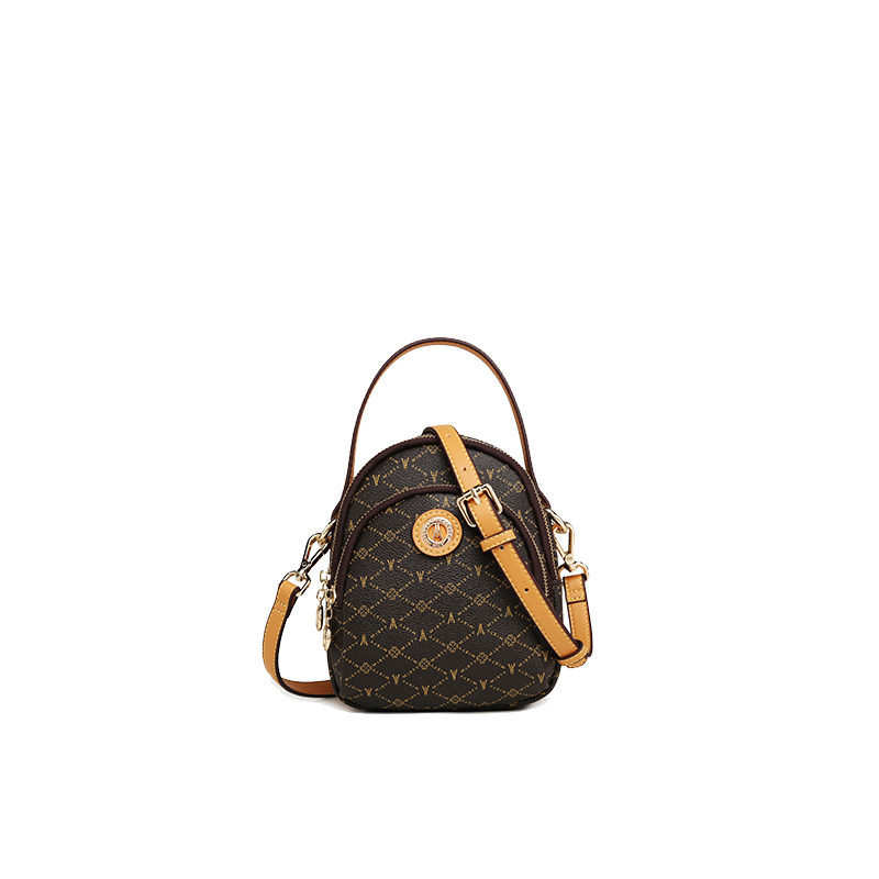 时尚法国包时尚手提包老花三层手机misty小包斜挎女士包袋