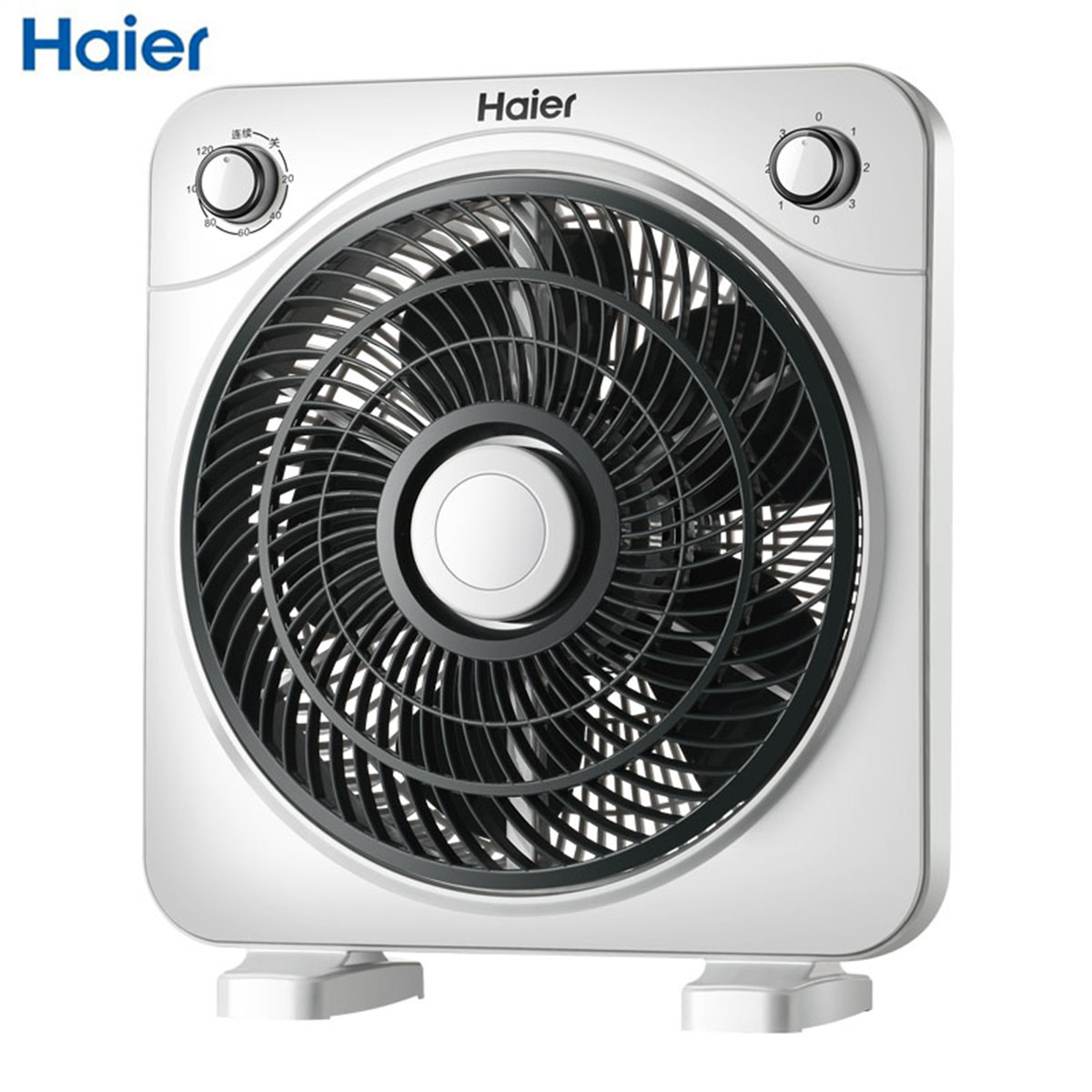 风扇海尔电风扇家用台扇转页扇静音台式学生鸿运电风扇