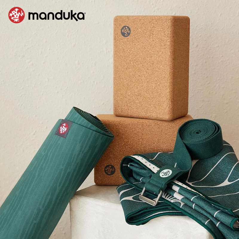 eko manduka大理纹垫 5mm 防滑天然橡胶加厚 家用健身青蛙瑜伽垫