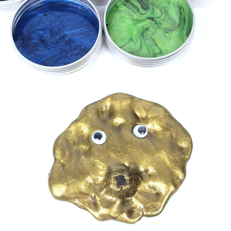 魔法磁力磁性橡皮彩泥磁吸铁泥弹跳磁铁手工彩泥