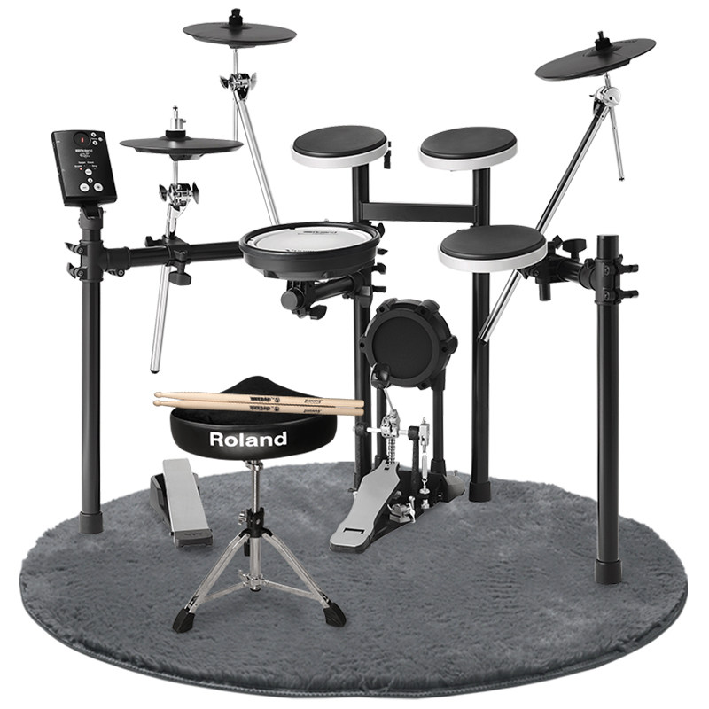 roland罗兰电子鼓tde1初学专业乐队成年电鼓tde1便携架子爵士鼓