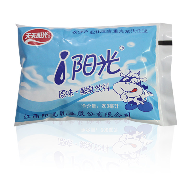 天天阳光原味酸酸乳饮品含乳饮料200ml*16袋整箱早餐牛奶次日发货