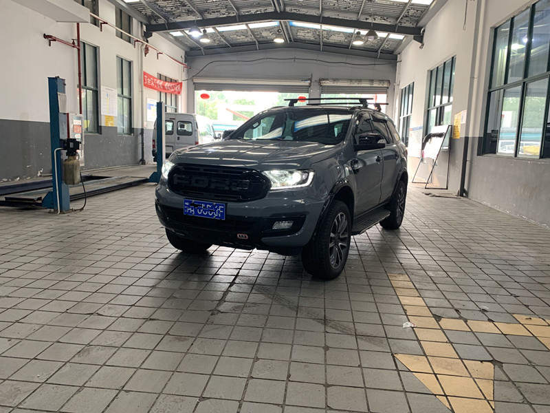 适用于1920福特撼路者改装加厚猛禽中网憾路车头全车改装套件