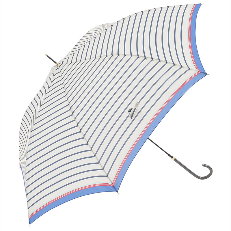 日本niftycolors雨伞长柄超细便携自动长伞女遮阳伞