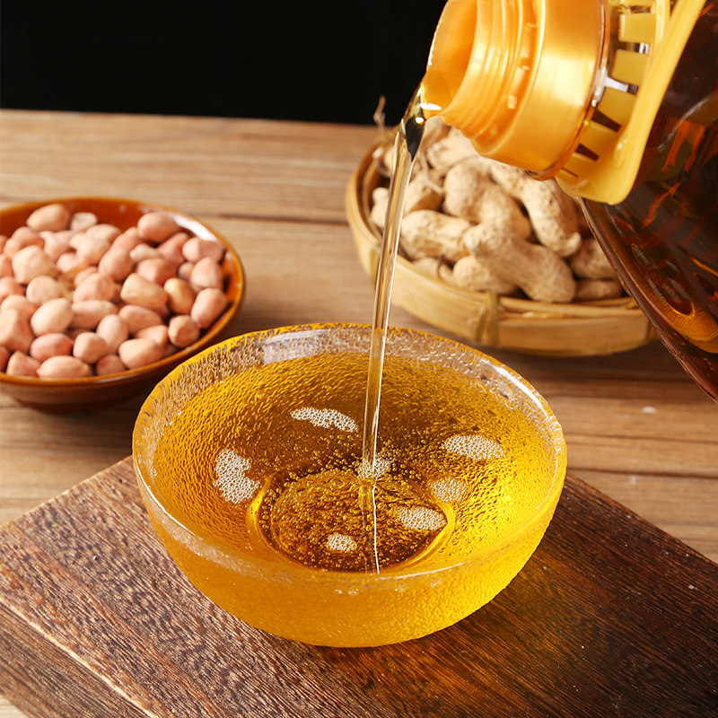 花生油好友浓香压榨一级古法小榨5l纯正家用花生油