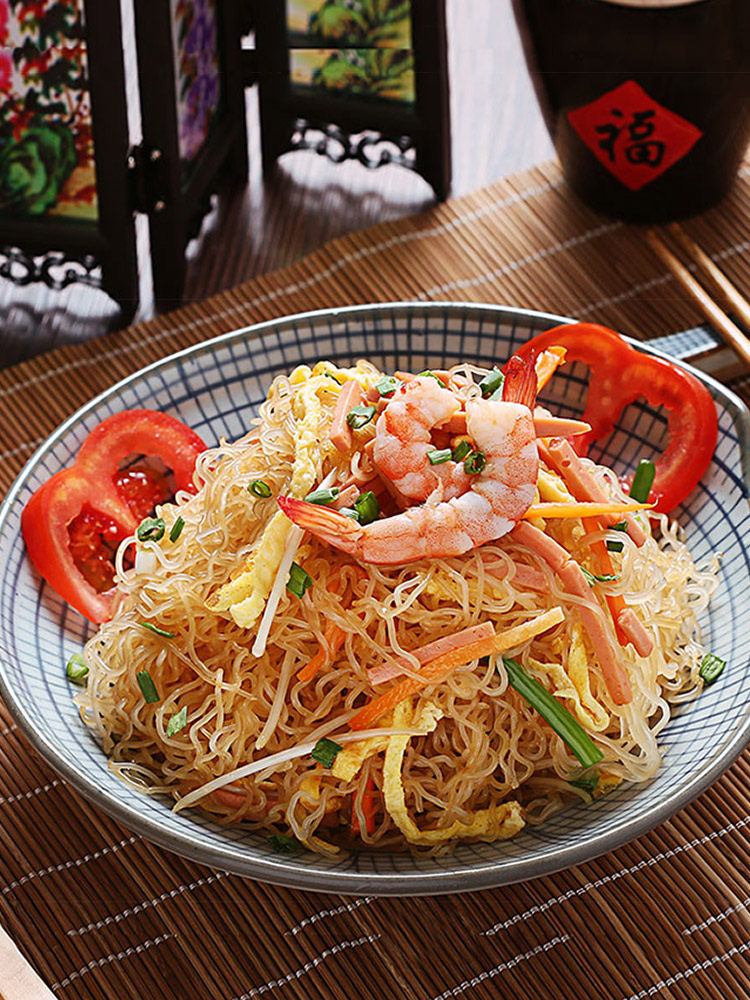 红鲤牌玉米排粉广东广州汤米粉细米线干粉干整箱装东莞米粉细粉丝