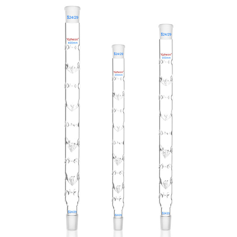 实验室蒸馏翌哲玻璃仪器玻璃器皿600mm刺形柱垂教学仪器其它