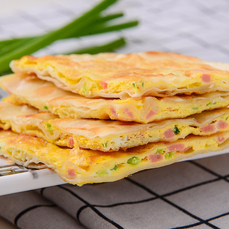 鸡蛋灌饼面饼家用早餐食品专用饼速食手抓饼家庭装半成品饼皮