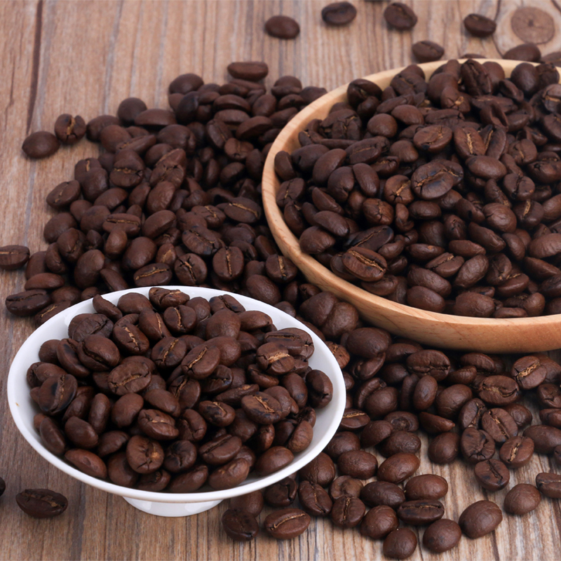 云潞云南小粒咖啡豆蓝山新鲜中度烘焙保山阿拉比卡可现磨黑咖啡粉