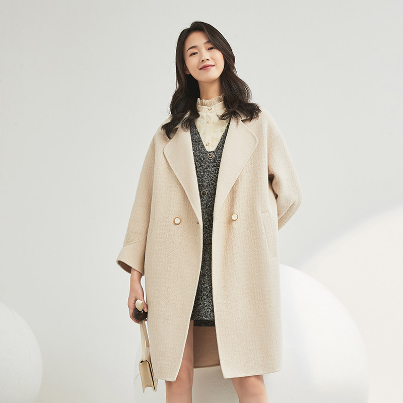 海贝女装2020冬季新款时尚百搭潮流无袖连衣裙连衣裙