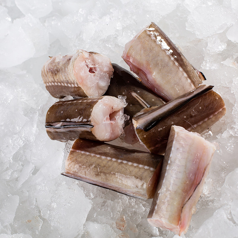 鳗鱼鲜吕精品品星300g三去切块天然捕捞深海鳗鱼