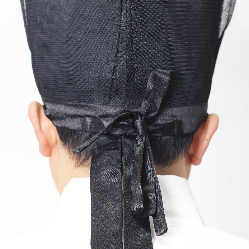 现货发售汉宫原创汉服男东坡帽子头饰网纱手工制帽子