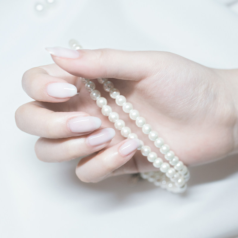 甲油日本moe白色系列2021年新款冰透纯白色奶白指甲彩妆