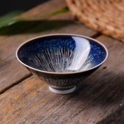 建站茶杯建盏见盏茶盏杯盏艺术茶具创意个性日式茶杯