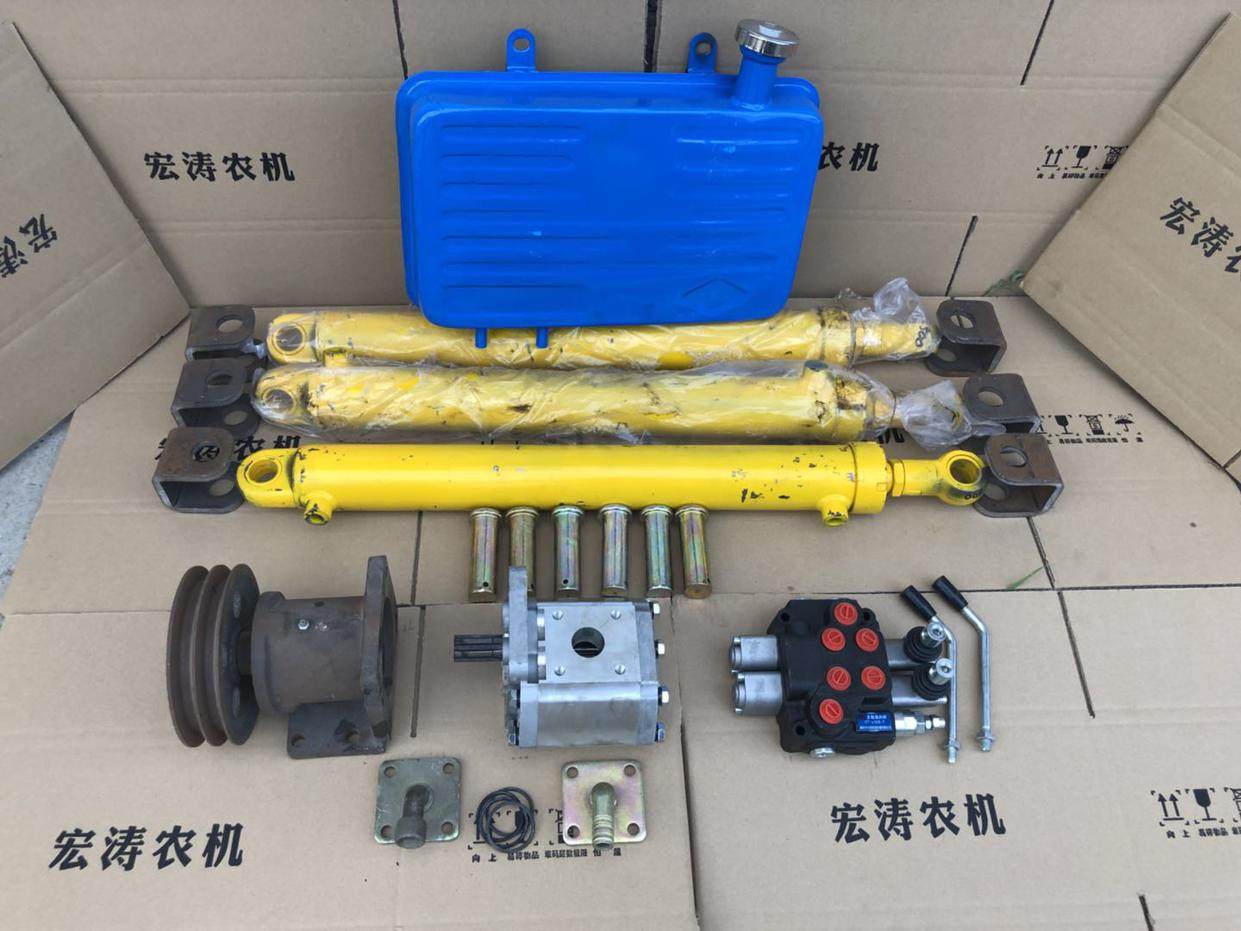 小型适用于农用拖拉机改装装载机推土机铲车液压配件农机配件