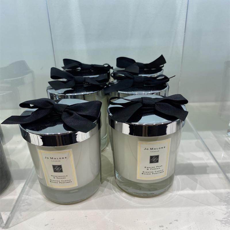 jomalone祖马龙香薰蜡烛英国梨蓝风铃祖玛珑卧室香氛藤条礼盒装