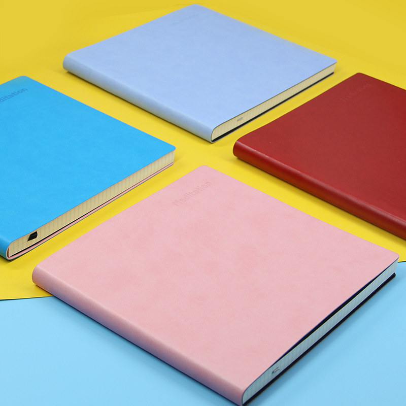 16k点阵方格记忆定制软皮大号记事本手账草稿笔记本