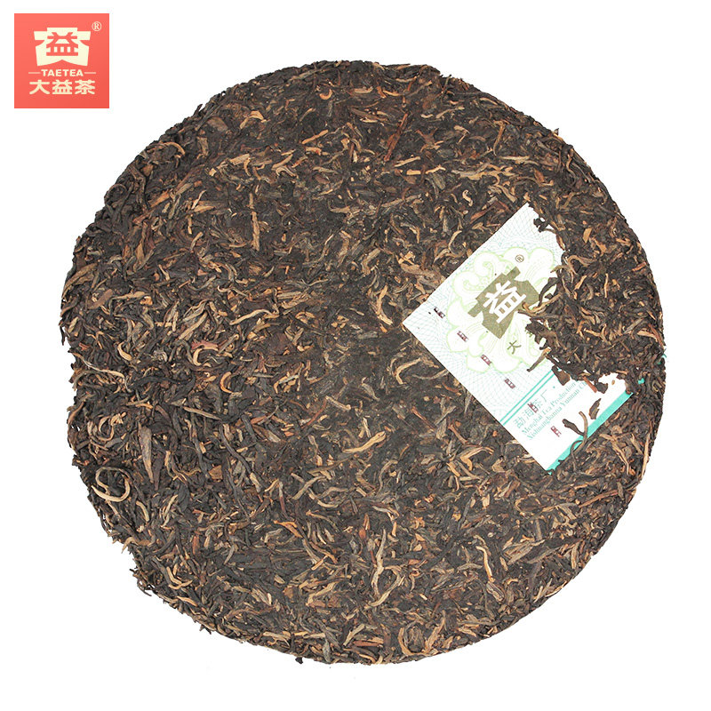 茶饼大益普洱茶7542生茶2006年608批标杆云南中老期老普洱