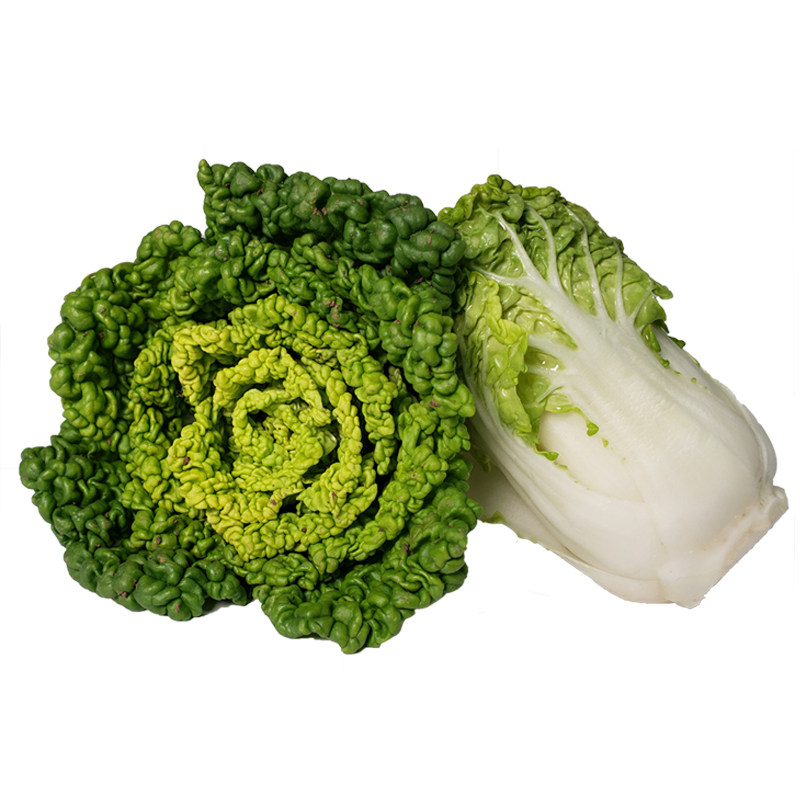 【顺丰】新鲜青菜黄心菜时令蔬菜农家乌塌菜打霜卷心窝窝白菜5斤_双氙