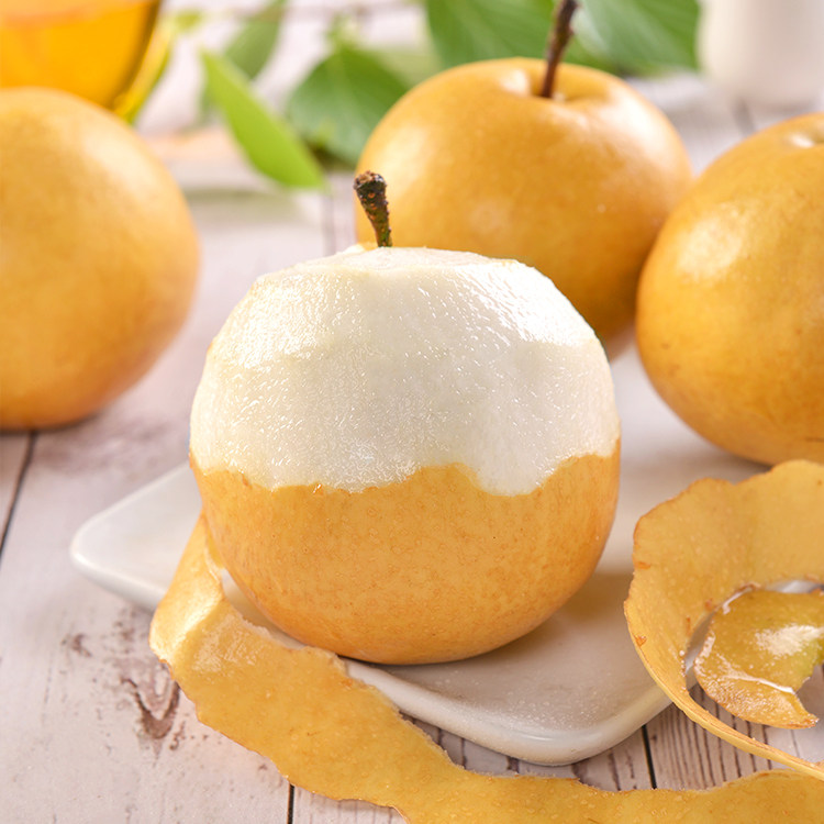 秋月正宗山东冰糖5斤梨子新鲜水果当季甜脆梨