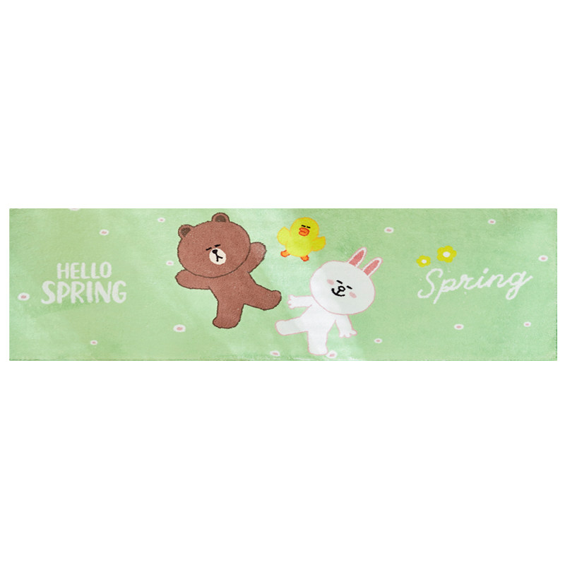 linefriends长条地毯卧室床边卡通客厅茶几衣帽间地毯