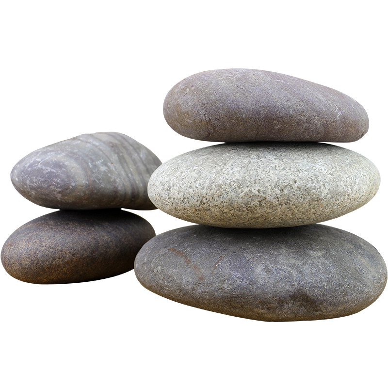 庭院大块石大块溪流摆件河天然造景鹅卵石鱼缸石鱼缸其它园艺用品