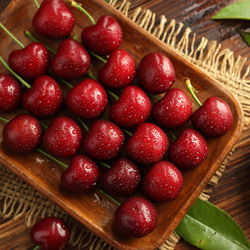 山东大樱桃车厘子新鲜孕妇水果5斤国产烟台当季助农整箱顺丰包邮
