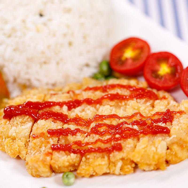 藤椒鸡排10片鸡排批发鸡鸡胸肉半成品冷冻油炸小吃大鸡排汉堡鸡