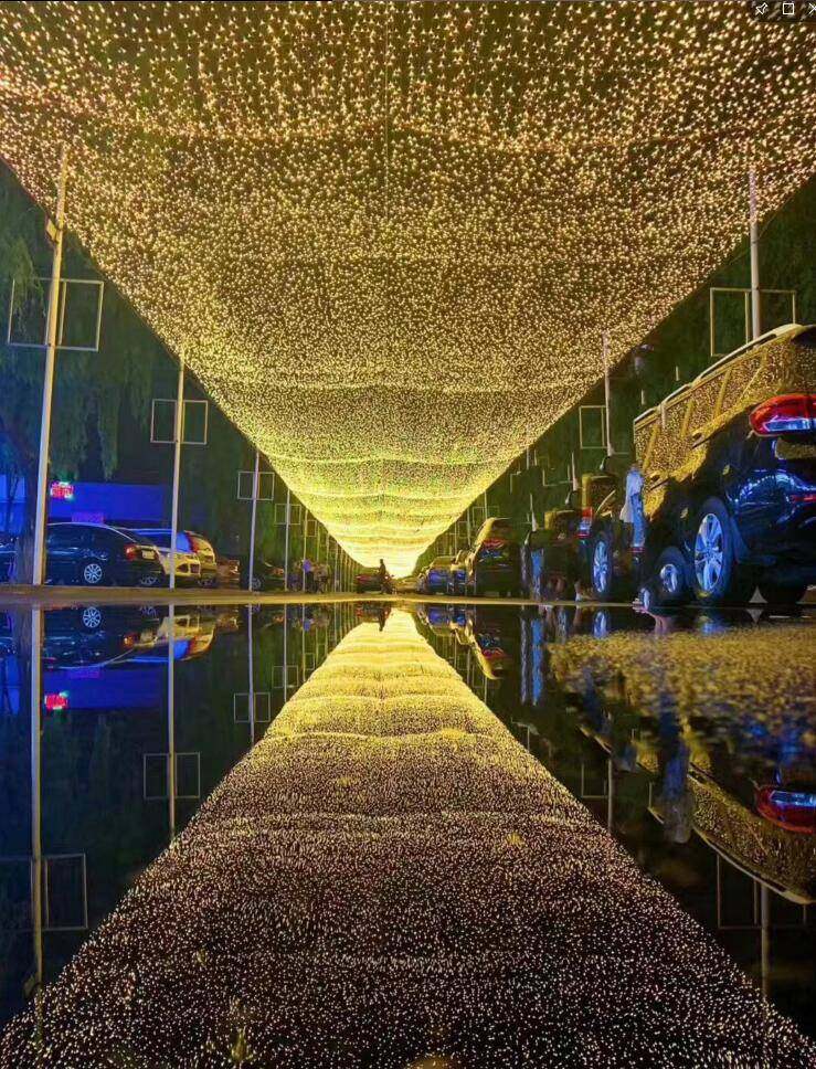 led小彩灯闪灯串灯满天星变色七彩色圣诞节日家用过年新年装饰灯