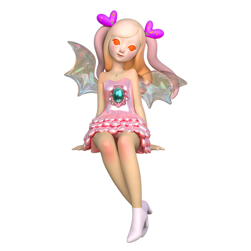 荔枝枝多萝西恶魔公主第三弹盲盒dorothy潮玩手办潮玩盲盒