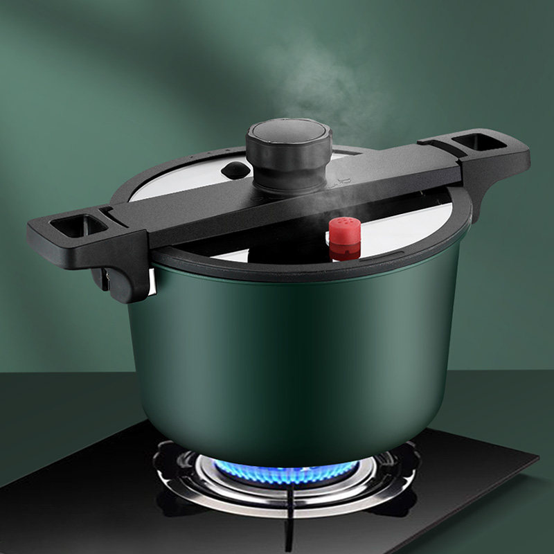 微压大容量多功能防爆高压锅家用燃气不锈钢多用途煲汤压力锅