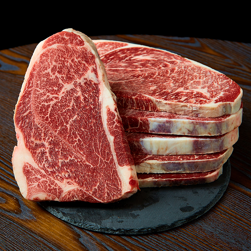 领食鲜生m9级保乐肩雪花牛排650g