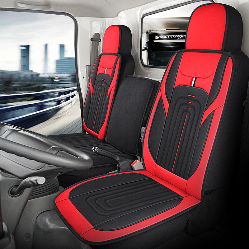 大小冬季天锦东风天龙解放福田坐垫通用货车双排通用座套