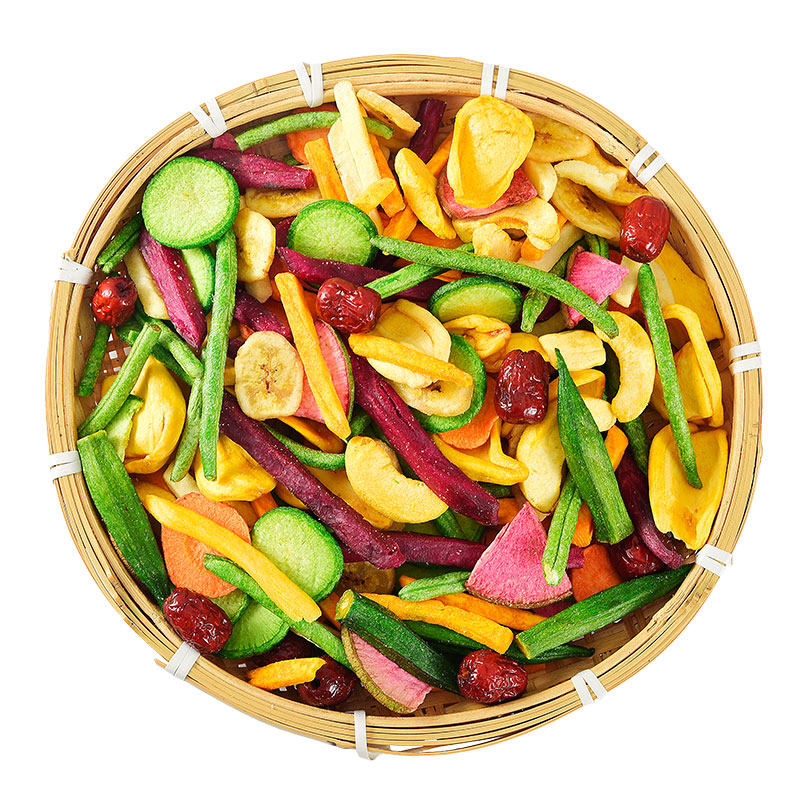 综合果蔬脆什锦蔬菜干混合装水果干即食秋葵脆香菇脆儿童孕妇零食