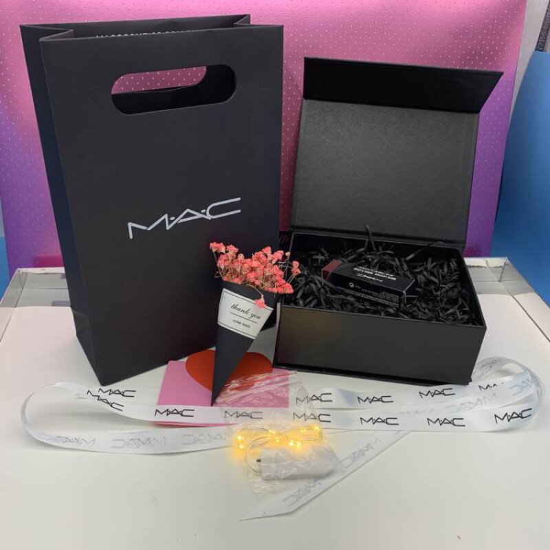 mac包装袋专柜新款原版礼品袋纸袋口红礼品盒包装礼品袋