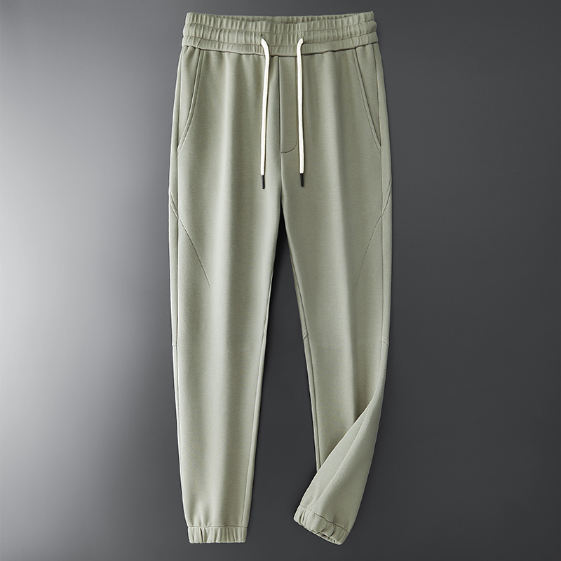 高品质束脚卫裤男秋季宽松收口运动裤男士休闲裤春秋款小脚裤男裤