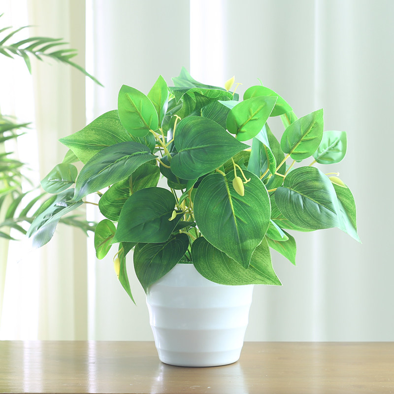 仿真绿萝盆栽客厅室内装饰盆景