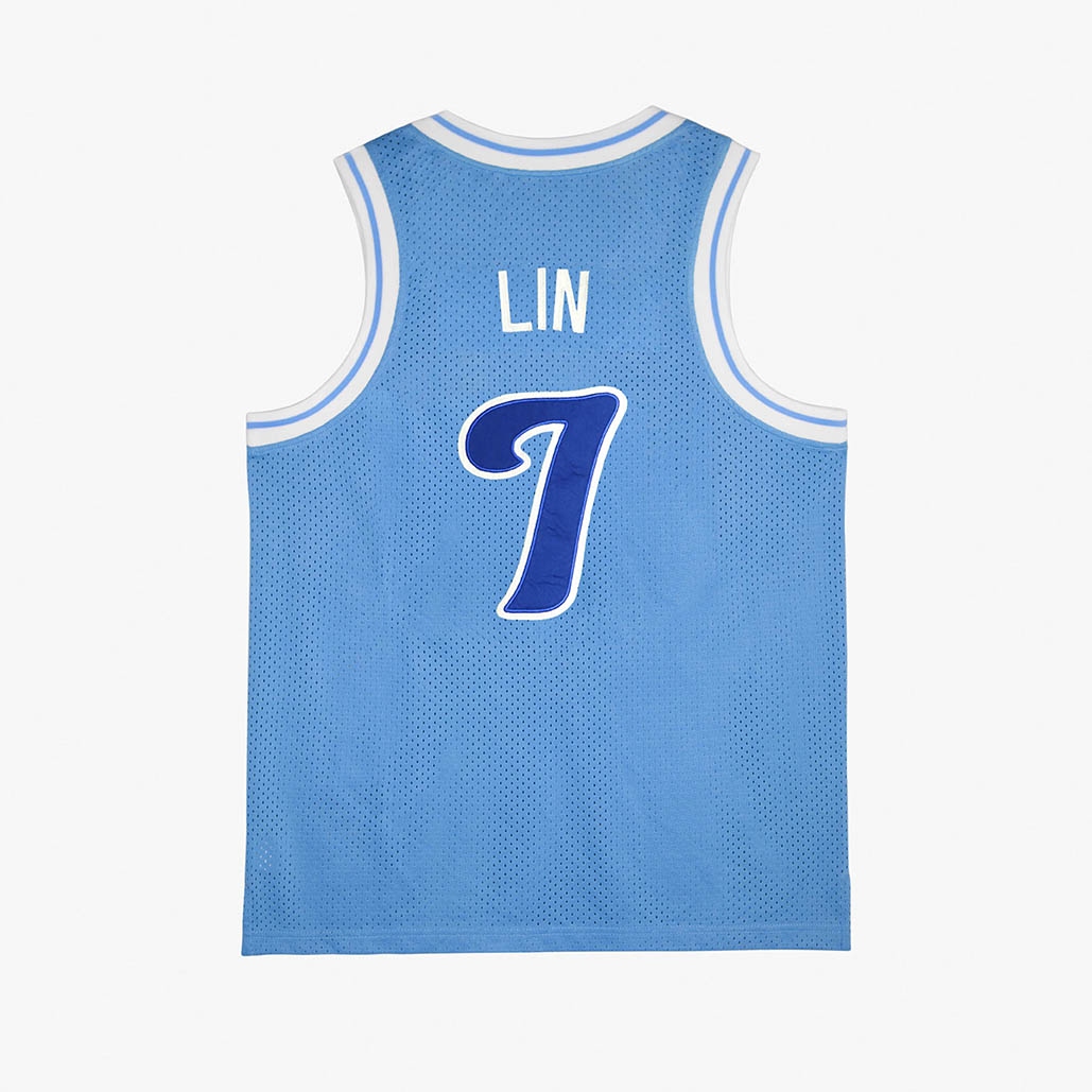 北京城市7号林书豪复古中文刺绣球衣篮球背心其它球服