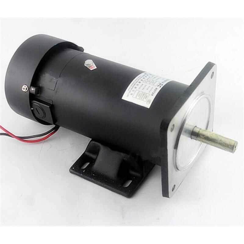 电机永磁直流直流电dc220v200w370w500w750w大功率调速马达电机