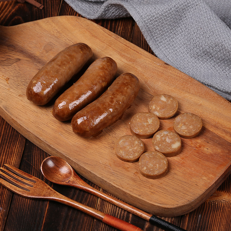 热狗台式风味肉黑肠纯台湾罗蒂地道烤肠山石香肠