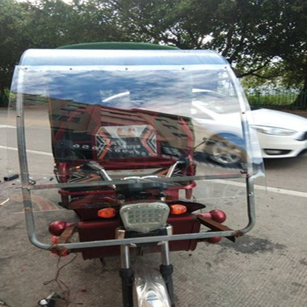 三轮三轮车车前挡风玻璃电动车摩托车挡风板高清加厚摩托车前挡风