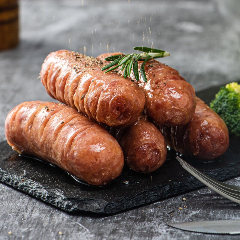 鲜上桌地道纯肉肠原味香肠1000g