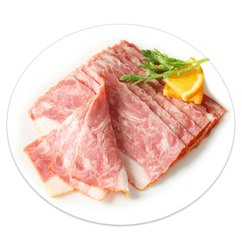 雪花培根肉片3斤早餐家用披萨烘焙培根
