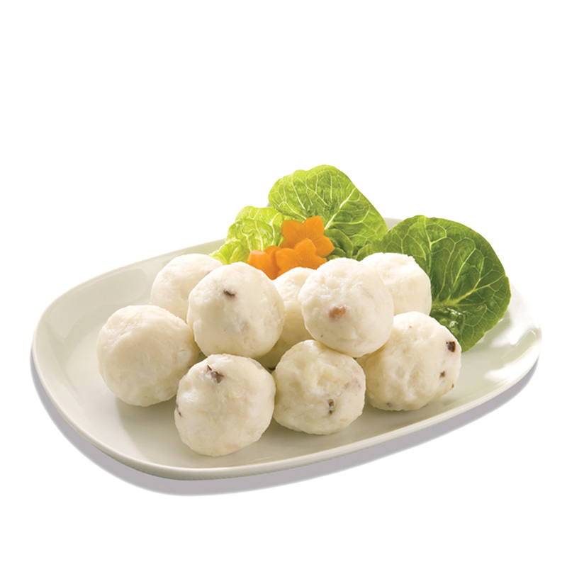 包邮安井包心鱼丸5斤带馅福州关东火锅丸子鱼丸